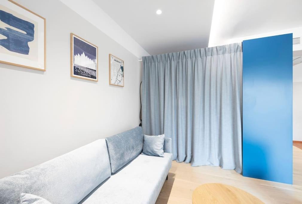 Apartament Blue City - Hanza Tower Stettin Exterior foto