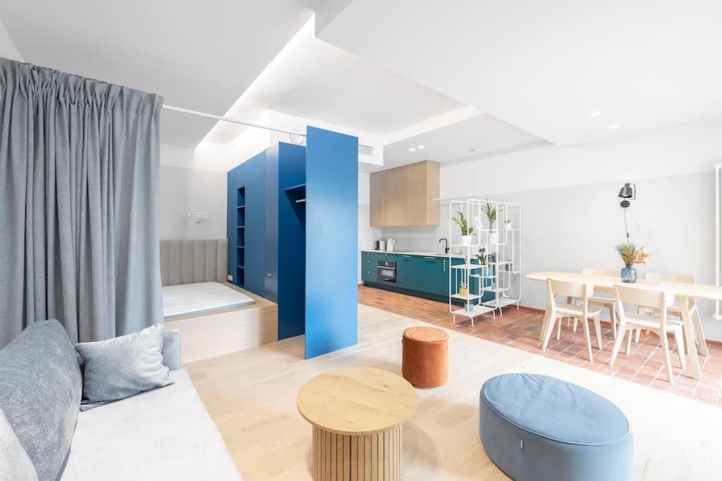 Apartament Blue City - Hanza Tower Stettin Exterior foto