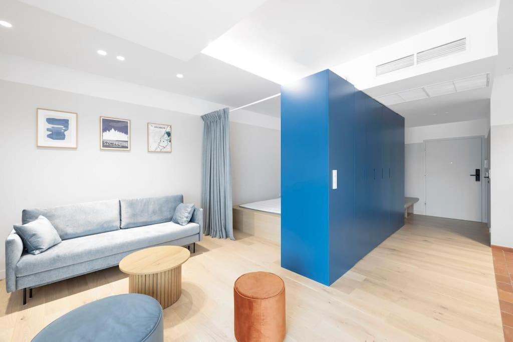 Apartament Blue City - Hanza Tower Stettin Exterior foto